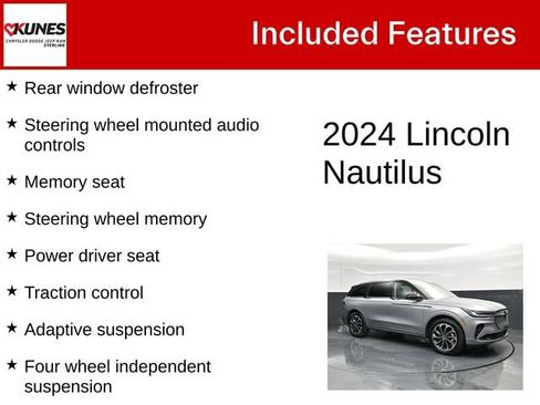Used 2024 Lincoln Nautilus Reserve AWD/4WD image 5