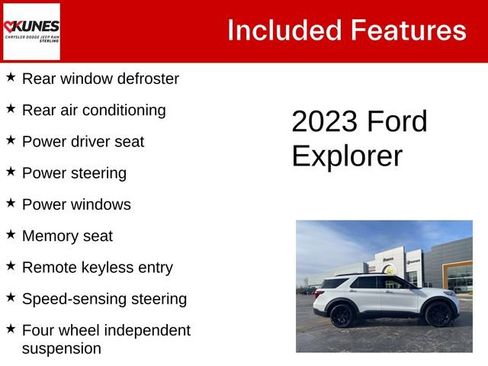Used 2023 Ford Explorer ST w/ Equipment Group 401A image 5