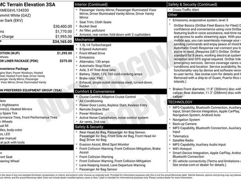 New 2027 GMC Terrain Elevation w/ Black Edition FWD image 10