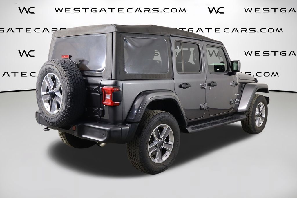 Used 2021 Jeep Wrangler Unlimited Sahara AWD/4WD image 43
