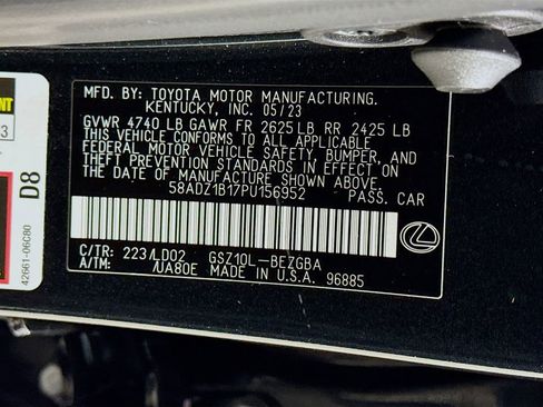 Certified 2023 Lexus ES 350 w/ Premium Package image 34