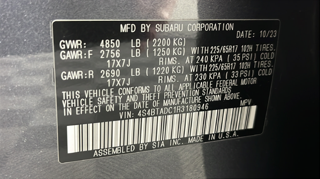 Used 2024 Subaru Outback Premium AWD/4WD image 51