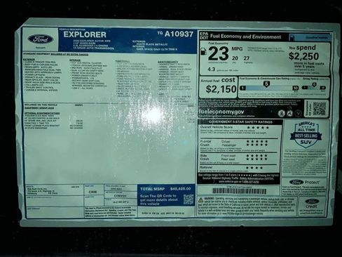 New 2026 Ford Explorer Active image 34