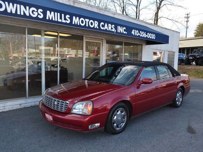 Used 2002 Cadillac De Ville w/ Comfort/Convenience Pkg