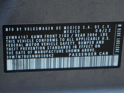 Used 2022 Volkswagen Jetta SE image 50