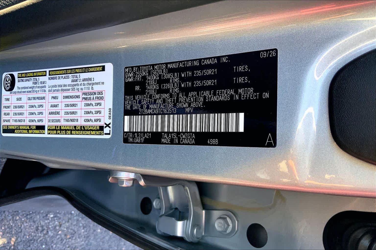 New 2026 Lexus RX 350 AWD w/ Convenience Package image 23