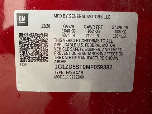 Used 2021 Chevrolet Malibu LT image 30