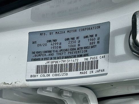 Used 2021 MAZDA MAZDA3 2.5 Turbo Sedan w/Premium Plus AWD/4WD image 31