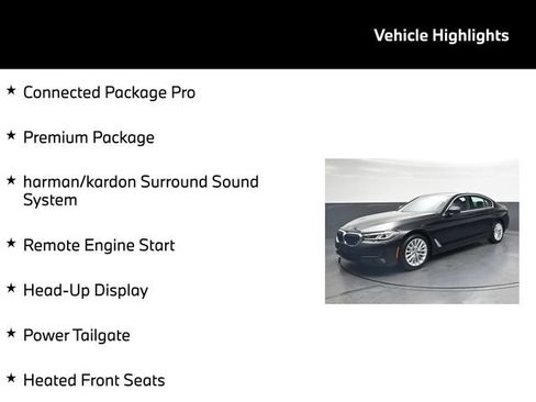 Used 2023 BMW 530i xDrive w/ Premium Package AWD/4WD image 5