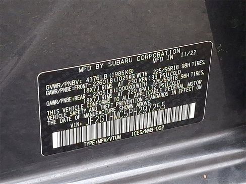 Used 2023 Subaru Crosstrek 2.5i Limited w/ Moonroof Package image 28