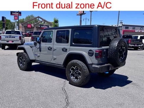Used 2023 Jeep Wrangler Unlimited Rubicon 4xe w/ Cold Weather Group AWD/4WD image 4