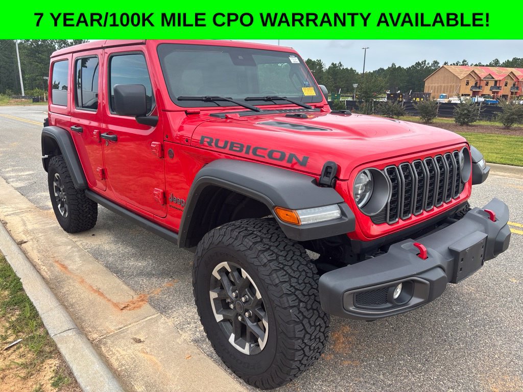 Certified 2025 Jeep Wrangler Unlimited Rubicon w/ Convenience Group AWD/4WD image 8