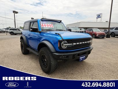 Certified 2021 Ford Bronco Wildtrak