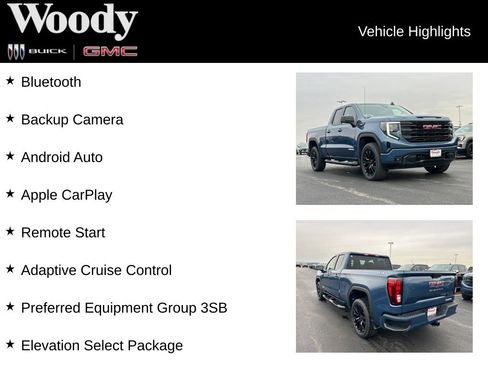 New 2026 GMC Sierra 1500 Elevation w/ Elevation Select Package AWD/4WD image 3