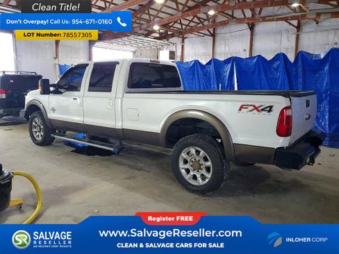 Used 2016 Ford F350 Lariat w/ Lariat Ultimate Package image 3