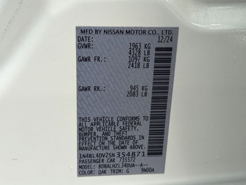 Used 2025 Nissan Altima 2.5 SV image 24