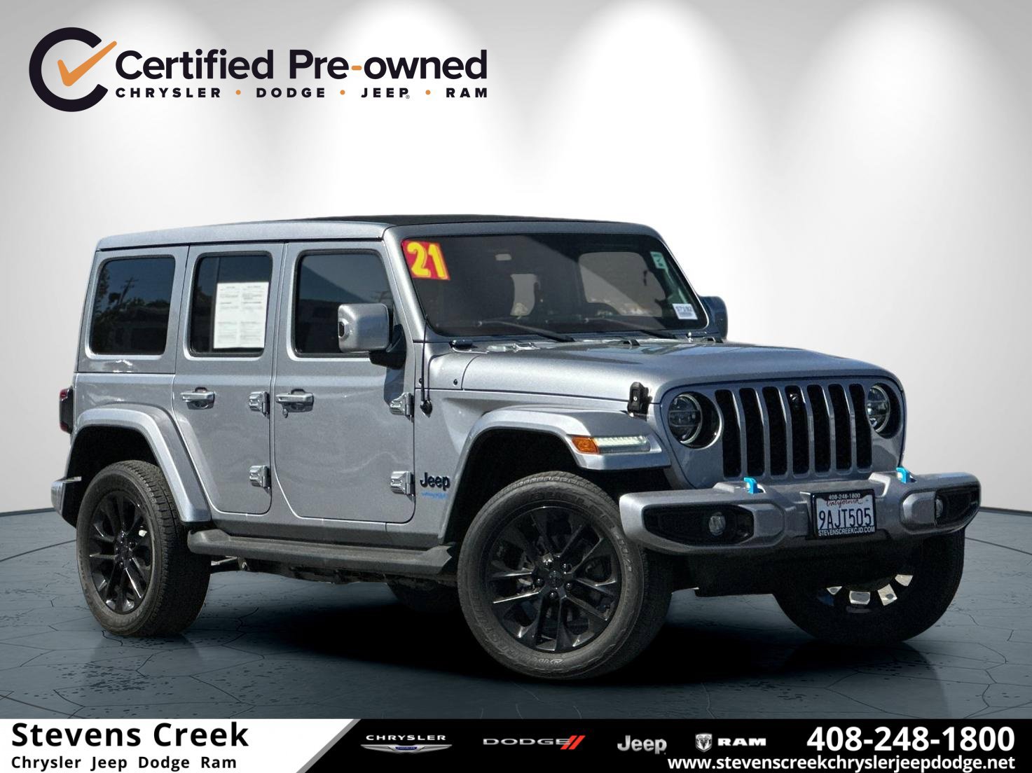 Used 2021 Jeep Wrangler Unlimited Sahara AWD/4WD image 1