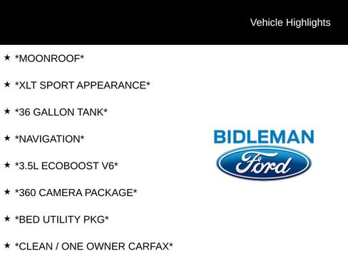 Used 2022 Ford F150 XLT w/ Equipment Group 302A High image 3