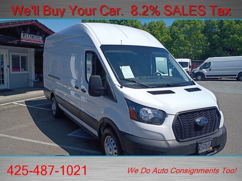 Used 2023 Ford Transit 250 148 High Roof Extended AWD image 3