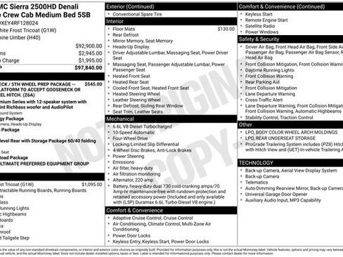 Used 2024 GMC Sierra 2500 Denali Ultimate AWD/4WD image 27