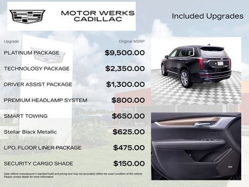 Certified 2025 Cadillac XT6 Premium Luxury w/ Platinum Package AWD/4WD image 4