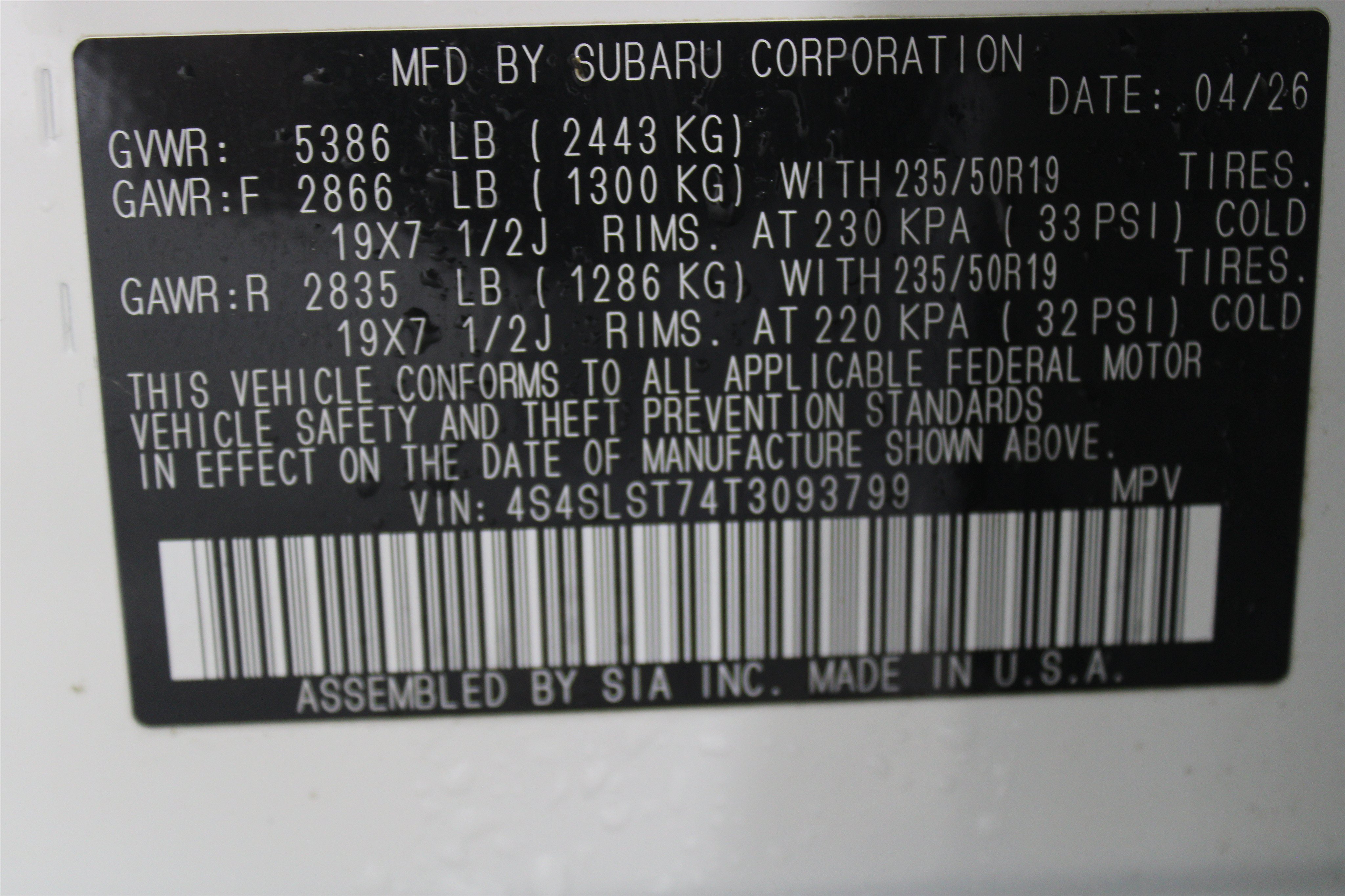 Certified 2026 Subaru Forester Touring AWD/4WD image 36