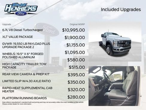 New 2026 Ford F550 4x4 Regular Cab Super Duty w/ XLT Value Package image 8