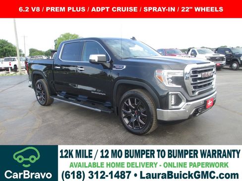 Used 2022 GMC Sierra 1500 SLT w/ SLT Premium Plus Package AWD/4WD image 1