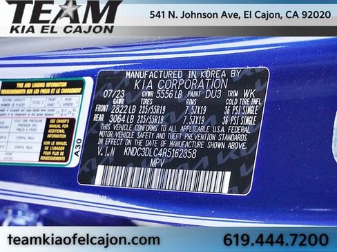 Certified 2024 Kia EV6 Wind w/ Wind Technology Package AWD/4WD image 35