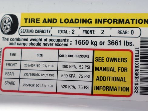 Used 2025 Ford Transit 250 148 High Roof w/ Load Area Protection Package RWD image 42