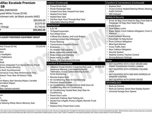 Used 2022 Cadillac Escalade Premium Luxury image 12