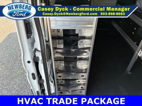 New 2025 Ford Transit 350 148 High Roof AWD w/ HVAC Trade Package image 16