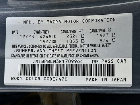 Used 2024 MAZDA MAZDA3 s image 12