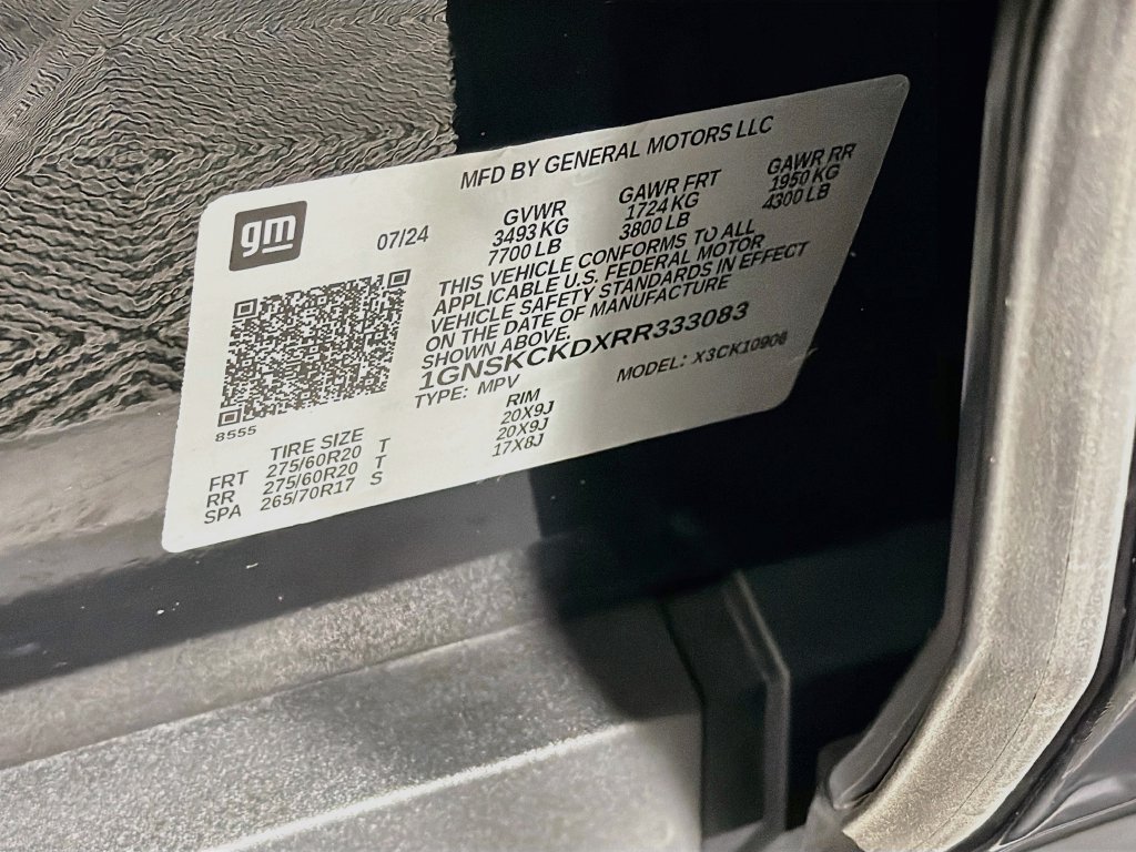 Used 2024 Chevrolet Suburban LT w/ LT Signature Plus Package AWD/4WD image 34