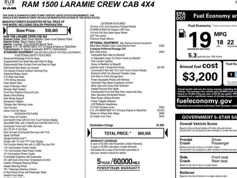 Used 2024 RAM 1500 Laramie image 2