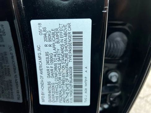 Used 2018 Honda Accord EX-L image 26