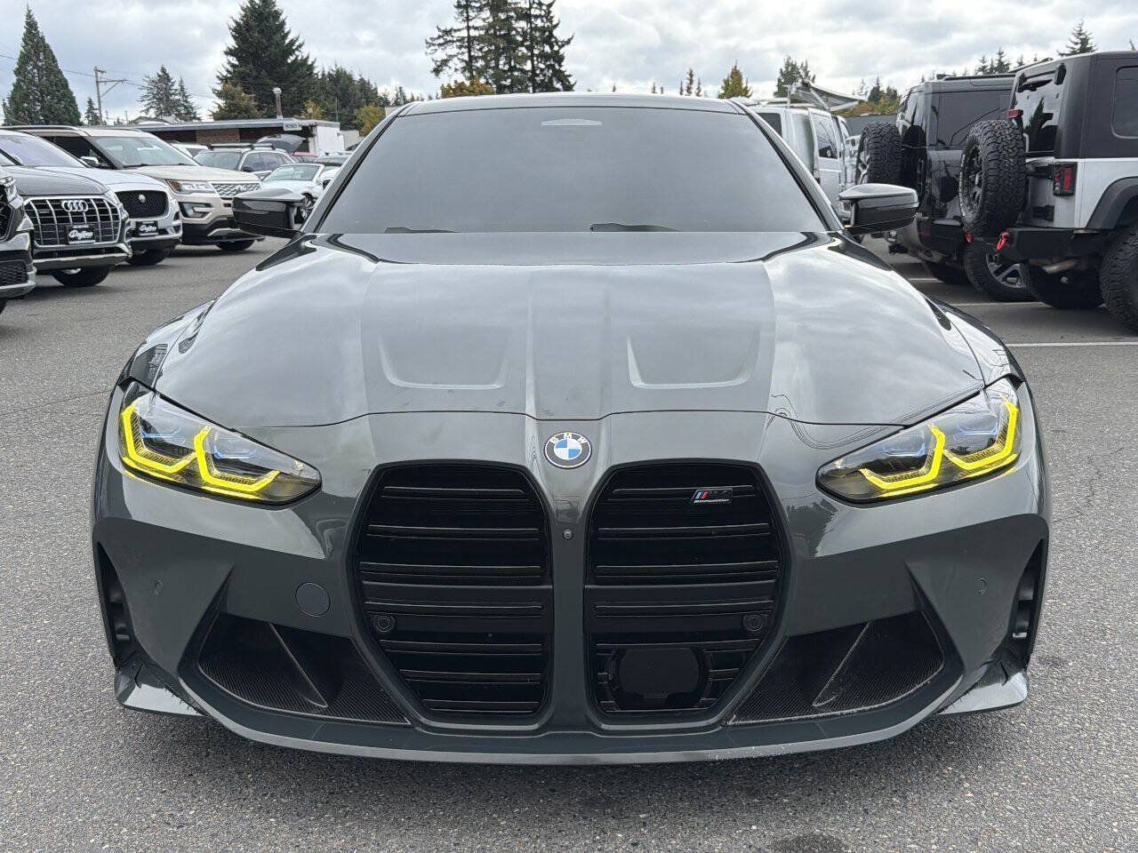 Used 2021 BMW M4 Competition w/ M Carbon Exterior Package RWD image 17