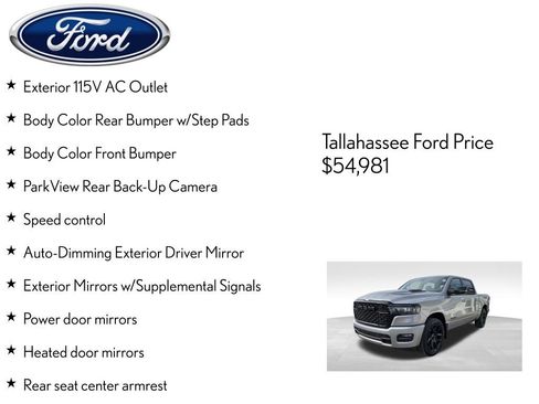 Used 2025 RAM 1500 Limited w/ Body Color Bumper Group image 7