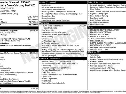 New 2026 Chevrolet Silverado 3500 High Country AWD/4WD image 10