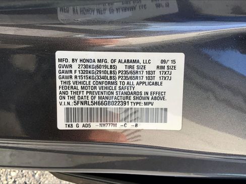 Used 2016 Honda Odyssey EX-L image 36