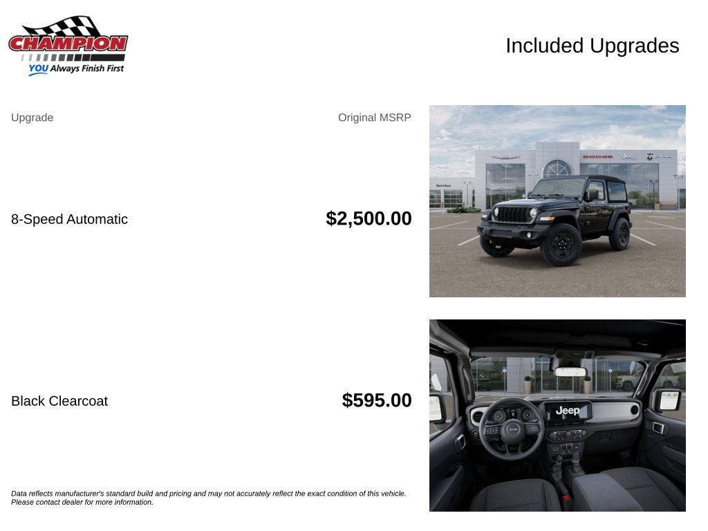 New 2026 Jeep Wrangler Sport AWD/4WD image 6