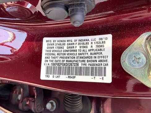 Used 2013 Honda Civic LX image 6