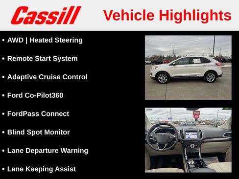 Used 2019 Ford Edge Titanium w/ Cold Weather Package image 7