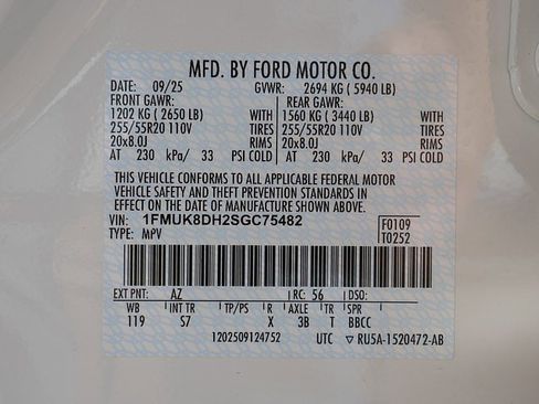 Used 2025 Ford Explorer Active w/ Active Comfort Package image 68