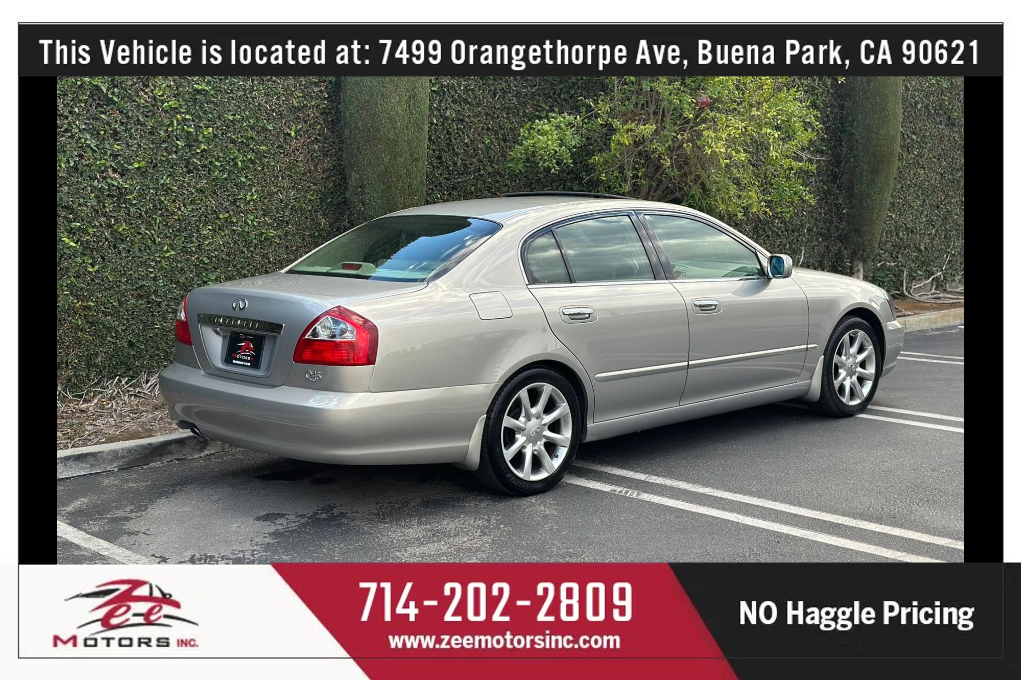 Used 2004 INFINITI Q45 Premium RWD image 7