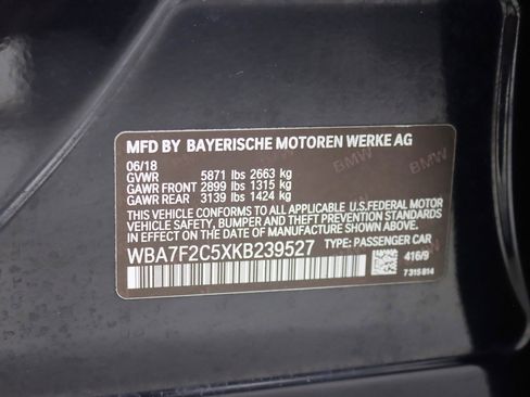 Used 2019 BMW 750i xDrive w/ M Sport Package image 39