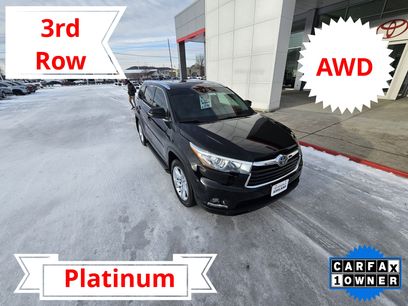 Used 2015 Toyota Highlander Limited Platinum