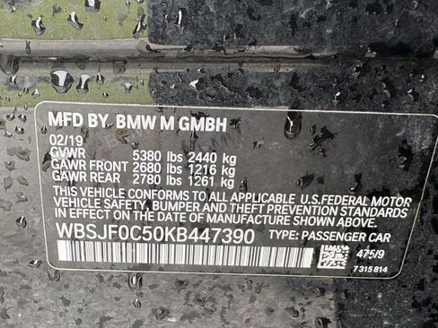 Used 2019 BMW M5 w/ Executive Package AWD/4WD image 33