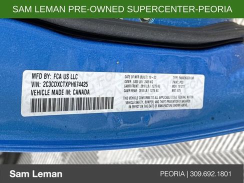 Used 2023 Dodge Charger R/T w/ Blacktop Package image 30