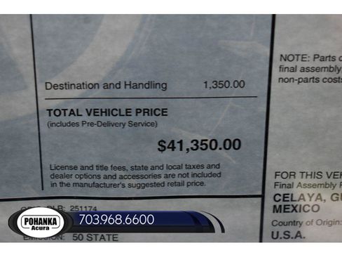 New 2025 Acura ADX A-Spec image 37